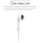 I6s wired earphone in-ear noise reduction round hole earplugs universal music earphones